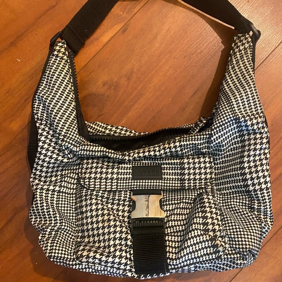 Polo by Ralph Lauren Black and White Houndstooth Bag - Picture 1 of 3